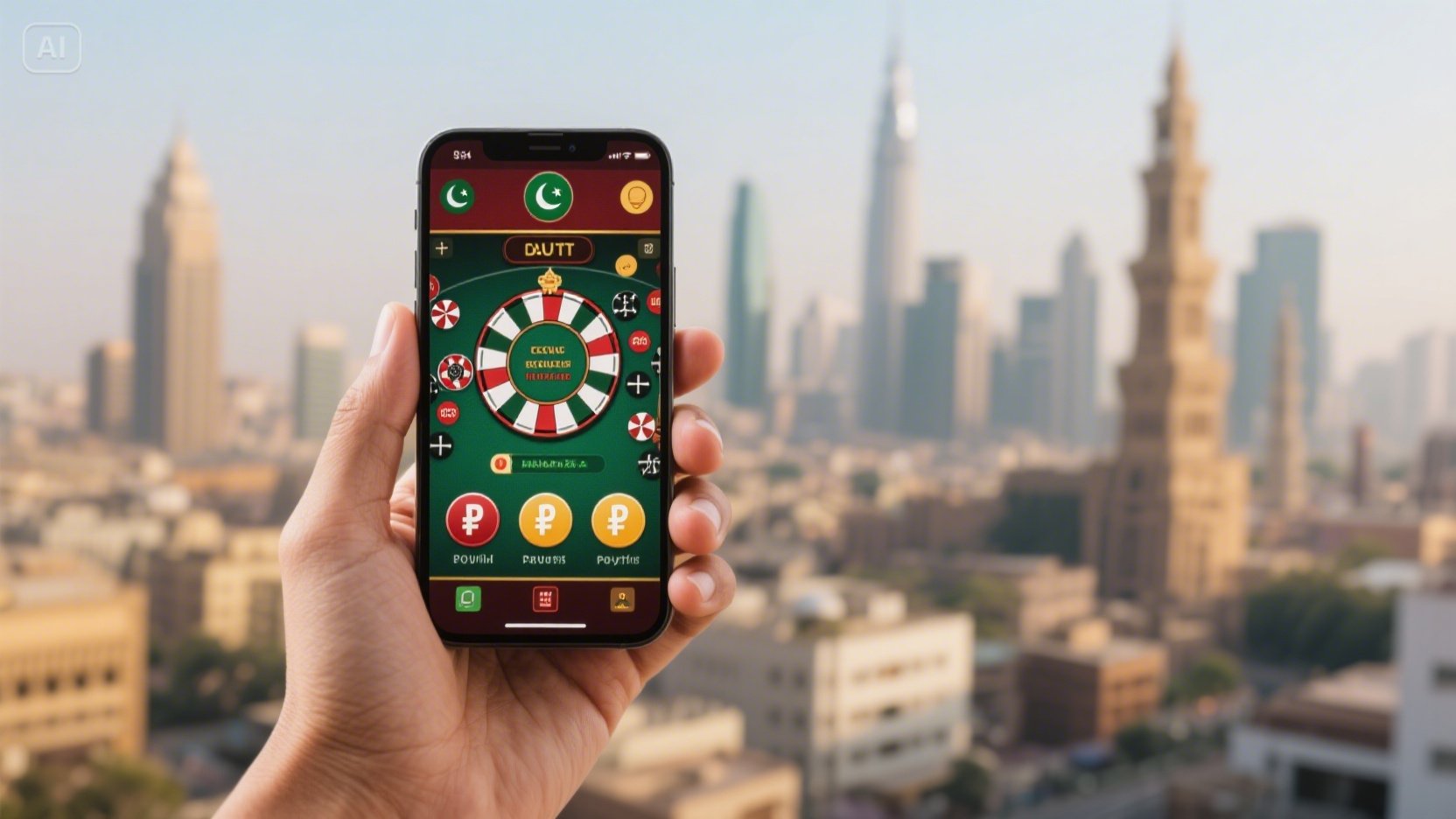 Casino  desktop and mobile interfaces